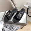 발렌시아가 계란형 BB 뮬 샌들 604061 악어무늬 블랙