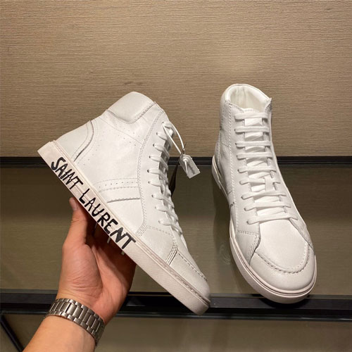 입생로랑 남성용 신상 스니커즈 484834-1 화이트