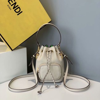 펜디 몬트레조 미니 버킷백 8BS029 아이보리