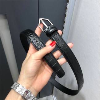 입생로랑  신상 벨트 Ysl9012 블랙 은장