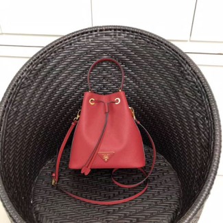 프라다 사피아노 버킷백 1BE032 레드