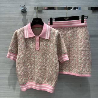 펜디 여성용 반팔&스커트 세트  2460381