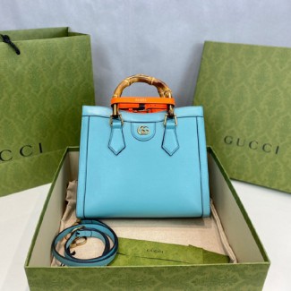 구찌 다이애나  스몰 토트백 660195 블루