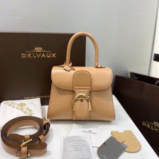 델보 브리앙백 MINI  AA208170 베이지 금장