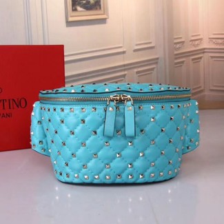 발렌티노 락스터드 스파이크 벨트백 QW1B0B46 민트