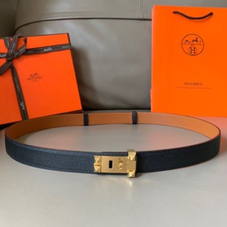 에르메스 신상  벨트 XTY181  블랙 금장