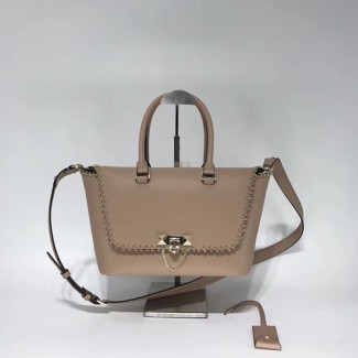 발렌티노 18S/S 스몰 데미룬 더블 핸들백 NW0B0A47 연핑크