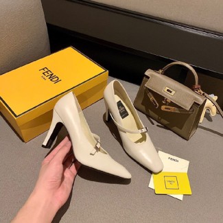 펜디 여성용 펌프스 FD46205 화이트