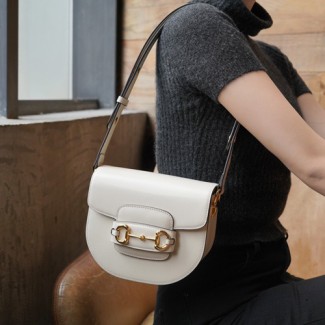 구찌 홀스빗 1955 라운드 미니백 760191-2