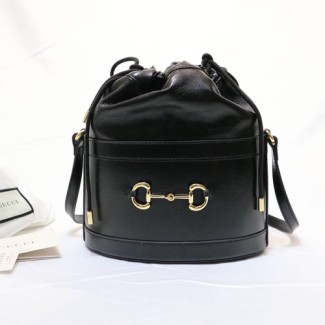 구찌 1955 홀스빗 버킷백 602118 블랙