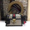 구찌 18S/S 신상 퀸 마가렛 탑핸들백 476541 블랙