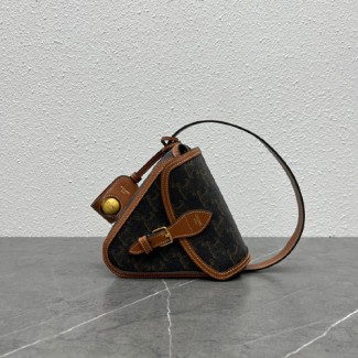 셀린느 트리옴페 미니 삼각백 195905