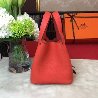 에르메스 피코탄백 18CM/22CM 110515 오렌지레드