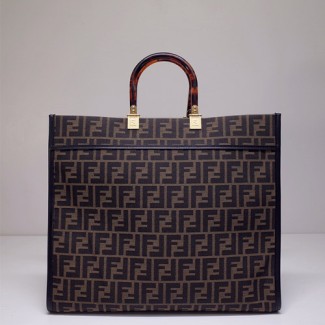 펜디 SUNSHINE 패브릭 쇼퍼백 8BH372