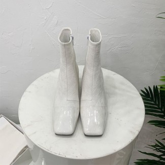 마르지엘라 앵글부츠 190223 화이트