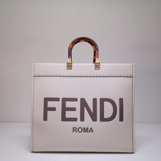 펜디 선샤인 라지 쇼퍼백 8BH372 화이트