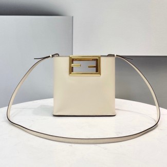 펜디 스몰 웨이 백 8BS054 크림