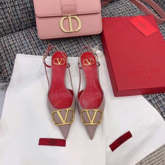 발렌티노 VLOGO 펌프스 40MM SW2S0Q70 누드핑크