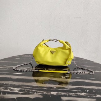 프라다 리에디션 나일론 호보백 1BH172 옐로우