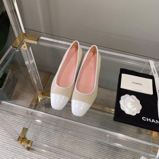 샤넬 플랫 슈즈 G34315 베이지