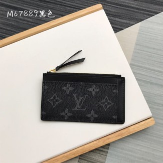 루이비통 지퍼 카드지갑 M67889 블랙