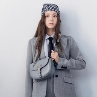 디올 가죽 DIOR BOBBY 미디엄 백 M9319 그레이