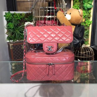 샤넬 18S/S 신상 백팩 A57825 핑크