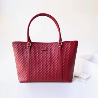 구찌 마이크로 시마 숄더 쇼퍼백 449647 레드