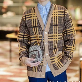 구찌 남여공용 양면용 가디건 617597