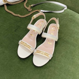구찌 여성 샌들 621168 화이트