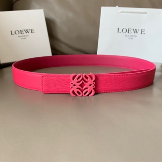 로에베 신상  양면용 벨트 LW-6312 핫핑크