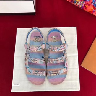 샤넬 18S/S 신상 샌들 G33157 멀티