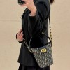 디올 30 Montaigne Amber 미니 버킷 백 S2319 네이비