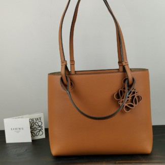 로에베 스퀘어 토트백 594042 브라운