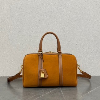 셀린느 스웨이드 보스턴 크로스 숄더백 119573-1