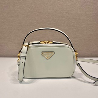 프라다 가죽 미니백 1BH203 화이트