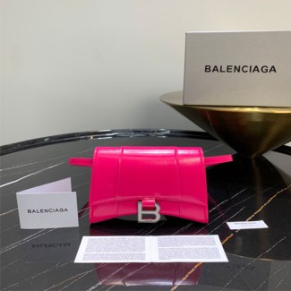 발렌시아가 B 벨트백 92940 핫핑크