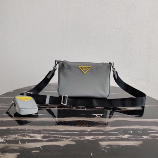 프라다 테수토 멀티 스트랩 호보백  2VH113 그레이