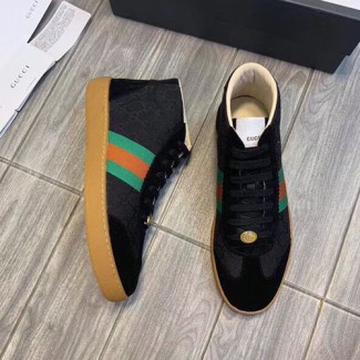 구찌 신상 하이탑 스니커즈 397648 블랙