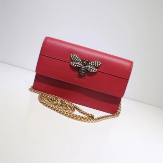 구찌 퀸 마가렛 미니 체인 숄더백 476079 레드