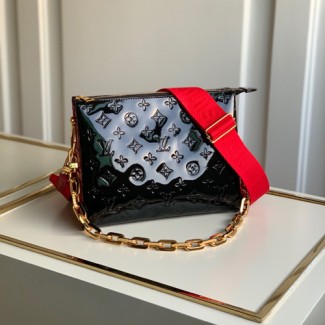 루이비통 에나멜 쿠상 PM M57793 블랙