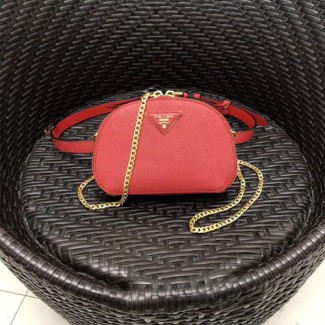 프라다 사피아노 벨트 크로스백 1BL023 레드