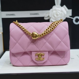 샤넬 하트볼 스몰 캐비어 AS3829 핑크