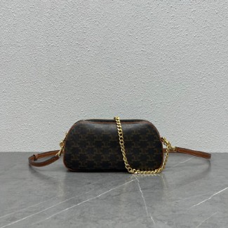 셀린느 트리옹프 캔버스 멀티백 114122