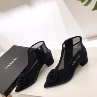 샤넬 신상 쇼트 부츠 G34544 블랙