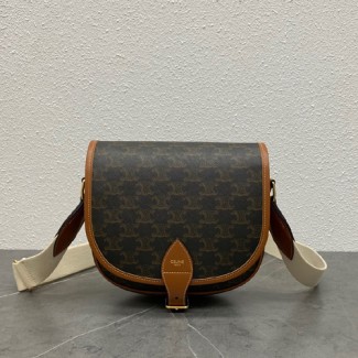 셀린느 트리옴페 남여공용 폴코백 라지 196932