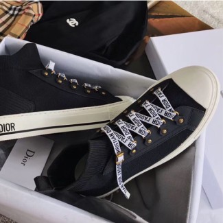 디올 테크니컬 니트 WALK’N’DIOR 스니커즈 KCK231 블랙