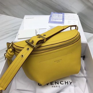 지방시 스무스 가죽 휩 범 백 BB509 옐로우