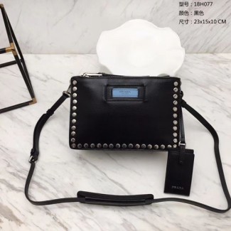 프라다 신상 에티켓 숄더백 1BH077 블랙