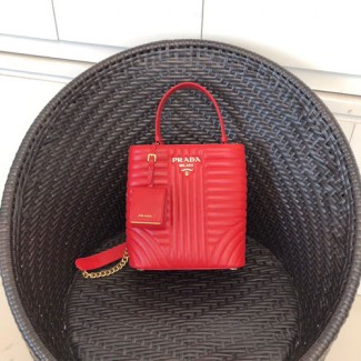 프라다  다이아그램 파니에 숄더백 1BA212 레드